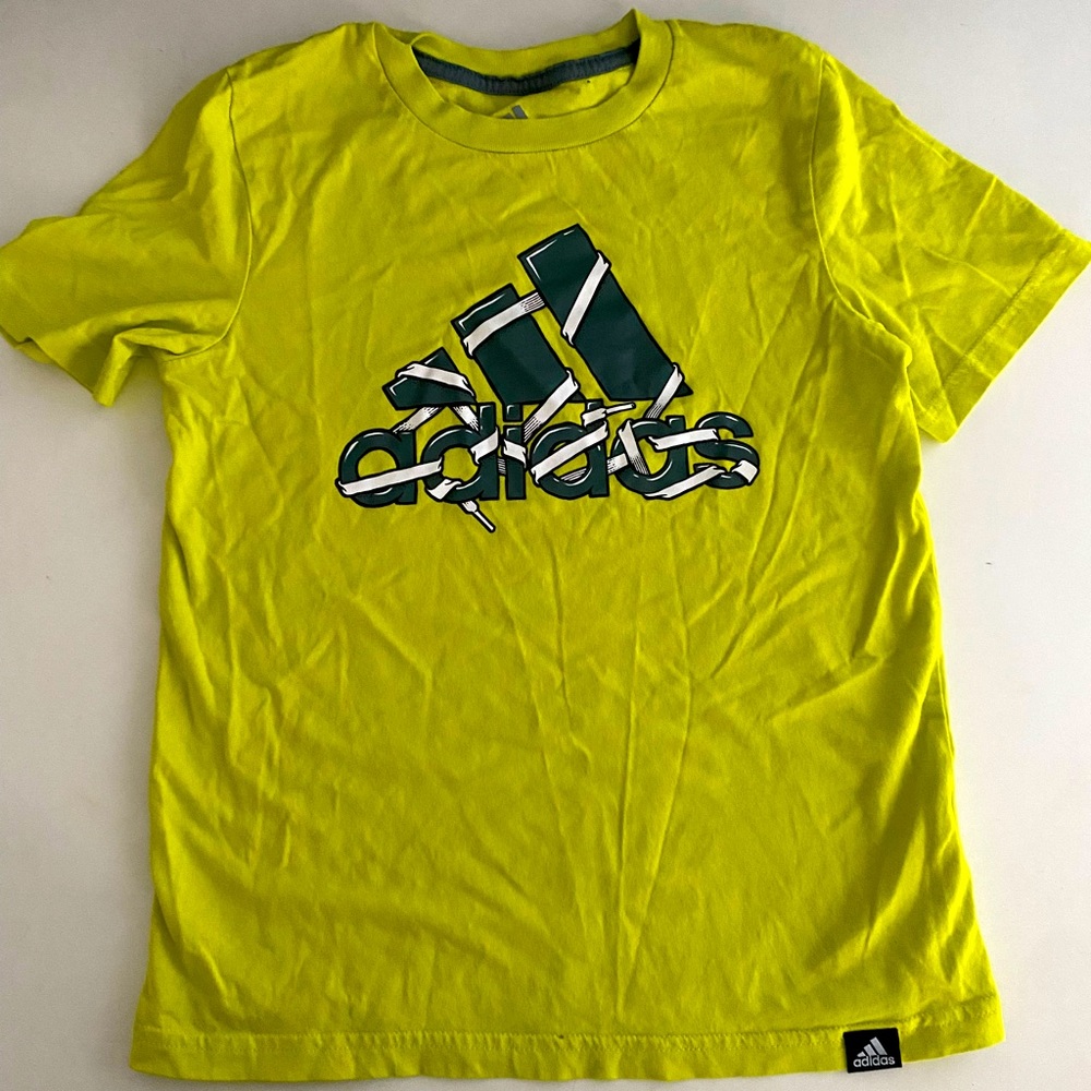 Neon green Adidas T-shirt